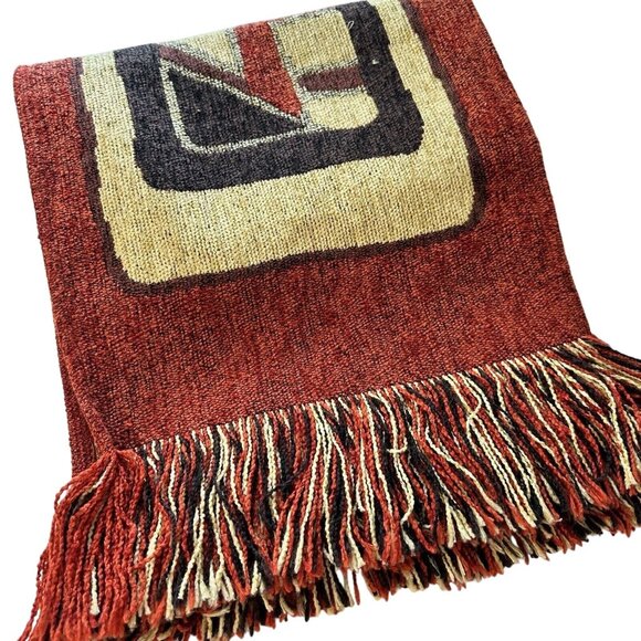 Guayacan Table Runner Woven Brown NWT Ethnic Decor Kitchen Gifts - Picture 1 of 11